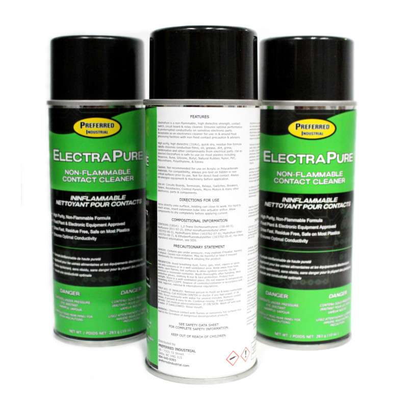 ElectraPure NonFlammable Contact Cleaner